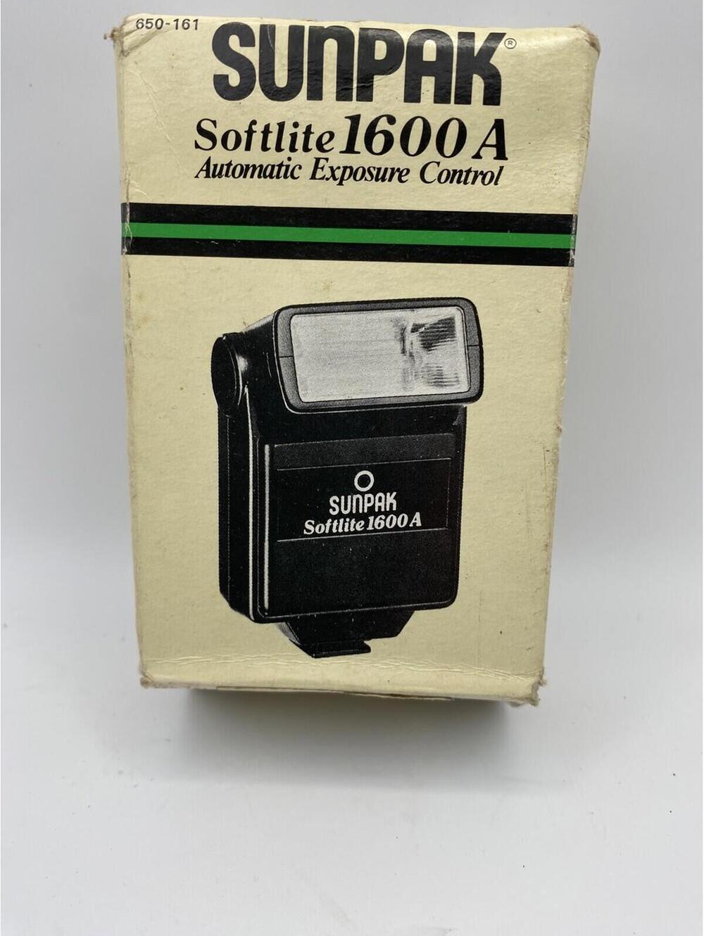 Sunpak Softlite 1400M Camera Flash Unit  Untested